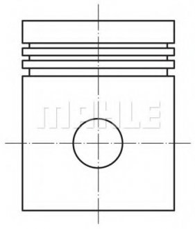 Поршень MAHLE / KNECHT 022 27 00 (фото 1)