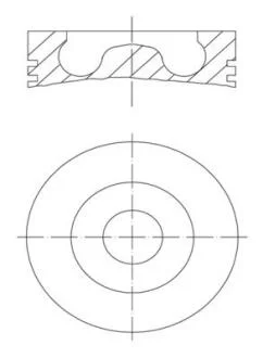 Поршень Mahle MAHLE / KNECHT 0280202