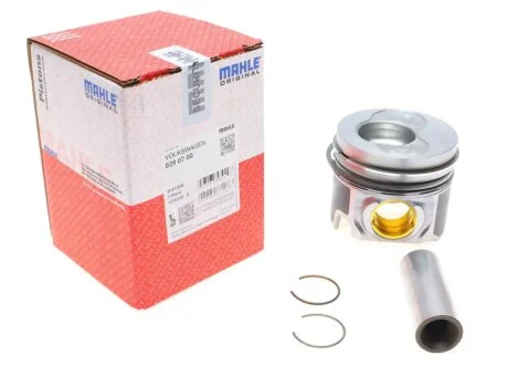 Поршень з кільцями VW 81.01 2.0TDI BPW/BMM/BMP/BSS/BWW/CBHA (CYL 3-4) (MAHLE) MAHLE / KNECHT 028 07 00