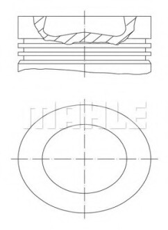 Поршень MAHLE / KNECHT 028 PI 00100 000