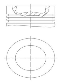 Поршень MAHLE / KNECHT 028 PI 00155 002