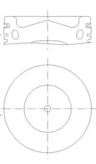 Поршень MAHLE / KNECHT 028 PI 00158 000