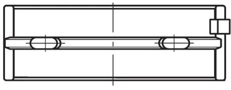 Вкладиші корінні (пара) STD VAG 1.8/2.0 TFSI (5) (Mahle) MAHLE / KNECHT 029 HL 21922 000