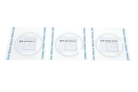 Кільця поршневі (виробн. Mahle) MAHLE / KNECHT 030 31 N1
