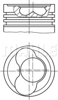 Поршень MAHLE / KNECHT 030 66 00