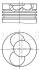 Поршень MAHLE / KNECHT 030 90 02 (фото 1)