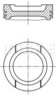 Поршень MAHLE / KNECHT 030 92 00