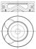 Поршень MAHLE / KNECHT 039 PI 00128 002 (фото 1)