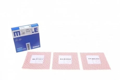 Кільця поршневі MAHLE / KNECHT 040 01 N0