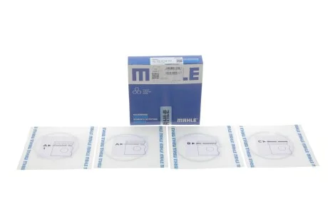 Кiльця поршневi (вир-во Mahle) MAHLE / KNECHT 081 RS 00104 0N0