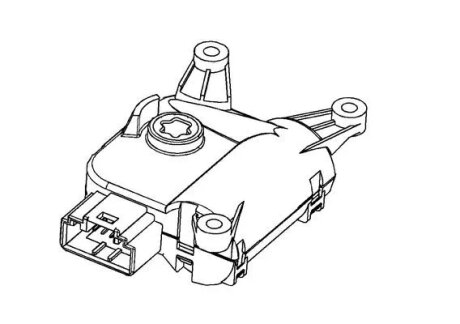 Електропривід повітряної заслонки MAHLE / KNECHT AA 108 000P