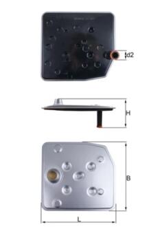Фільтр АКПП MAHLE / KNECHT HX263