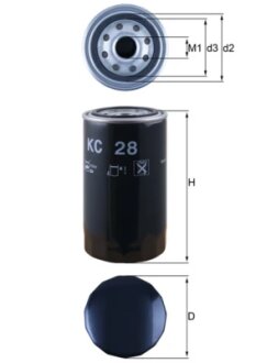 Фільтр палива MAHLE / KNECHT KC28