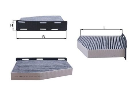 Фільтр салону MAHLE / KNECHT LAK1811