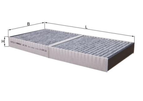 Фільтр салону MAHLE / KNECHT LAK246