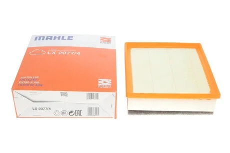 Фільтр повітряний (вир-во Knecht-Mahle) MAHLE / KNECHT LX2077/4