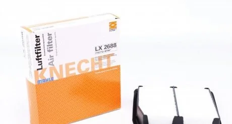 Фільтр повіт. (вир-во Knecht-mahle) MAHLE / KNECHT LX2688