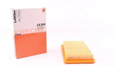 Фільтр повітр. MAZDA (вир-во Knecht-mahle) MAHLE / KNECHT LX534