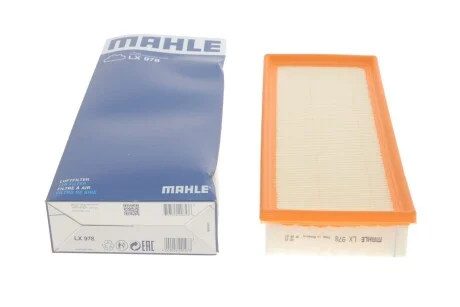 Фільтр повітр. (вир-во Knecht-mahle) MAHLE / KNECHT LX978