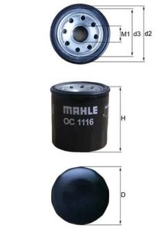 Фільтр масляний MAHLE / KNECHT OC 1116