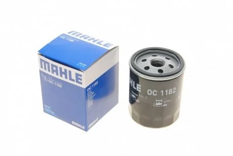 Фільтр масляний MAZDA 3, 6 1.5-2.2 D, 1.8-2.0 MZR 02- (вир-во KNECHT-MAHLE) MAHLE / KNECHT OC1182
