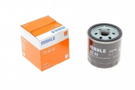 Фільтр масляний LANOS, AVEO, LACETTI, NUBIRA, NEXIA (KNECHT-MAHLE) MAHLE / KNECHT OC90