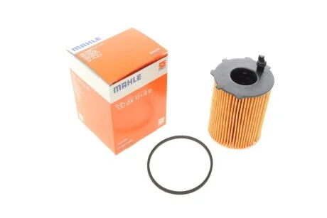 Фільтр масляний FORD FOCUS 04-, CITROEN C4 04-, PEUGEOT PARTNER 06- (KNECHT-MAHLE) MAHLE / KNECHT OX171/2D