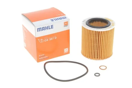 Фільтр масл. (смен.елем.) (Knecht-mahle) MAHLE / KNECHT OX387D