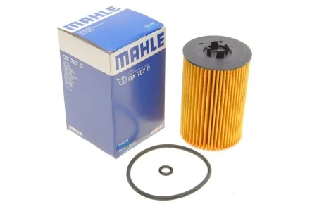 Фільтр масляний (змiн.елем.) AUDI, SEAT,VW (Knecht-mahle) MAHLE / KNECHT OX787D
