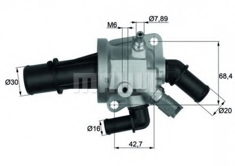 Термостат MAHLE / KNECHT TI 164 88