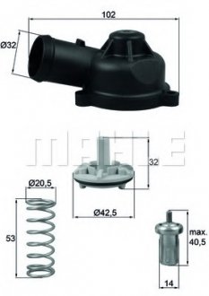 Термостат MAHLE / KNECHT TI 244 83D