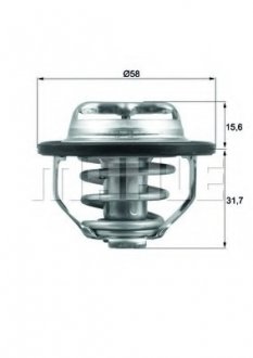 Термостат MAHLE / KNECHT TX 122 82