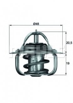 Термостат MAHLE / KNECHT TX 5 83D (фото 1)