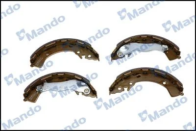 Тормозные колодки задние барабанные Mando (Getz) MANDO MLH20