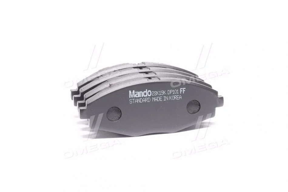 Колодки гальм.дисковi передн. DAEWOO LANOS 1.5 (вир-во Mando) MANDO MPD06 (фото 1)