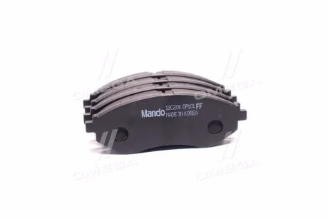 Колодка тормозная передняя Авео MANDO MPD16