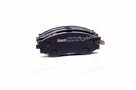 Колодки гальм.дисковi передн. CHEVROLET LACETTI (вир-во Mando) MANDO MPD19