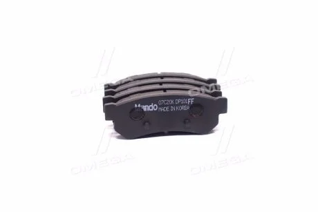 Колодки гальм..дисковi задн. CHEVROLET LACETTI (вир-во Mando) MANDO MPD27