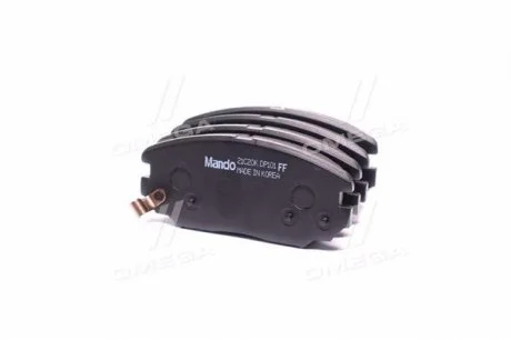 Колодки гальм.дисковi передн. HYUNDAI / KIA (вир-во Mando) MANDO MPH33