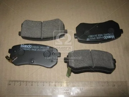 Фото 1 - колодки гальм.дисковi задн. HYUNDAI I10, KIA Picanto MANDO MPK30 Колодки гальм.дисковi задн. HYUNDAI I10, KIA Picanto MANDO MPK30 (фото 1)