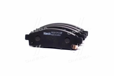 Колодки гальм. MITSUBISHI L200 2.5 DI-D (вир-во Mando) MANDO MPM05
