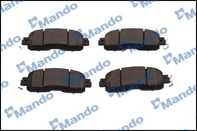 Колодки гальмівні дискові передн. Nissan Leaf 10- MANDO MPN18