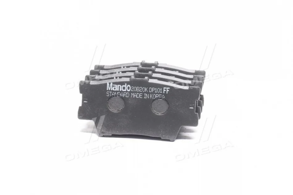 Колодки гальм.дисковi задн. TOYOTA Camry (вир-во Mando) MANDO MPT14 (фото 1)