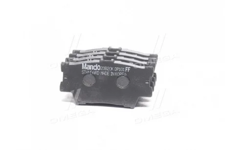 Колодки гальм.дисковi задн. TOYOTA Camry (вир-во Mando) MANDO MPT14
