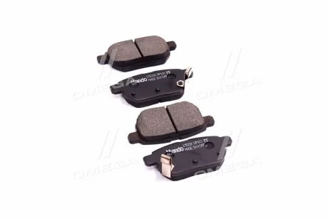 Колодки гальм.дисковi задн. TOYOTA AURIS,COROLLA,IQ,PRIUS,URBAN CRUISER,YARI (вир-во Mando) MANDO MPT20