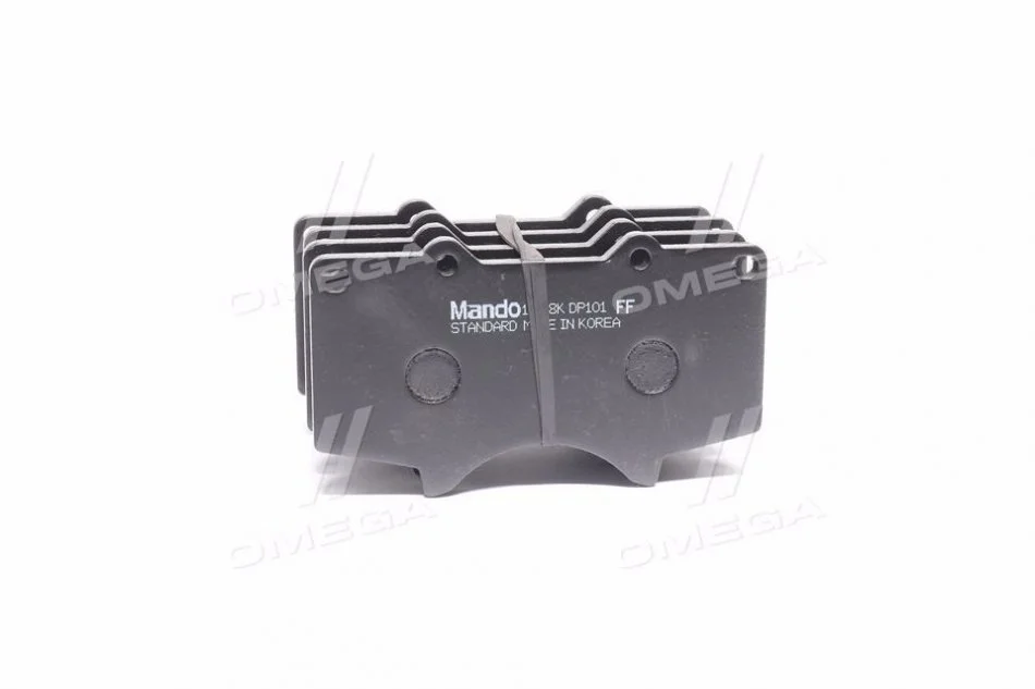 Колодки гальм.дисковi передн. TOYOTA LAND CRUISER (вир-во Mando) MANDO MPT25 (фото 1)