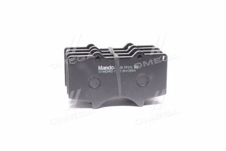 Колодки гальм.дисковi передн. TOYOTA LAND CRUISER (вир-во Mando) MANDO MPT25