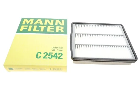 Фільтр повітряний HYUNDAI Terracan 2.5TD HP D4BH MANN C 2542