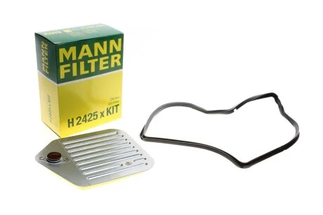 Фільтр масляний АКПП BMW (E34, E36, E38, E39) 90-04 з прокладкою MANN H2425XKIT