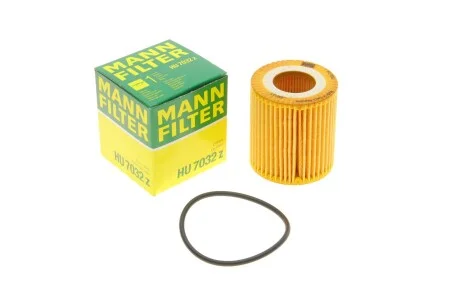 Фільтр масляний FORD T CONNECT 1.5 TDCI 15-, PSA 1.5 HDI 18- (вир-во) MANN HU7032Z